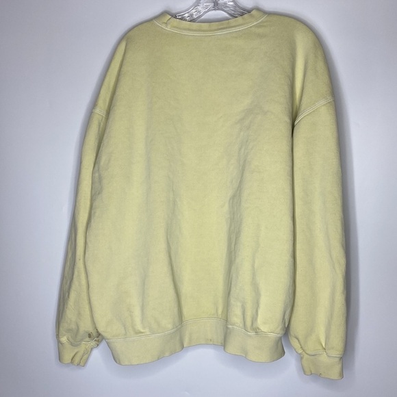 Vintage Champion Weathered Classics Michigan Yellow Crewneck Sweatshirt - Picture 2 of 7
